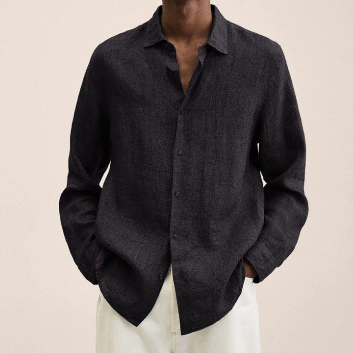 Giovanni | Chemise élégante en lin pour homme