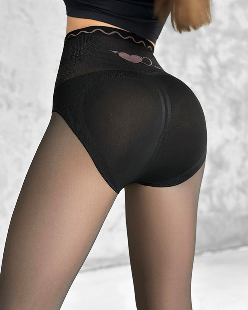 Pantalon Noir Moulant Jambe Nue