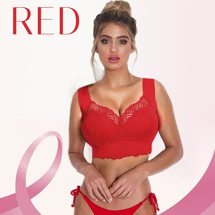 Soutien-Gorge À Découpes En Dentelle Sans Coutures Pour Silhouette Généreuse Ultimate Lift