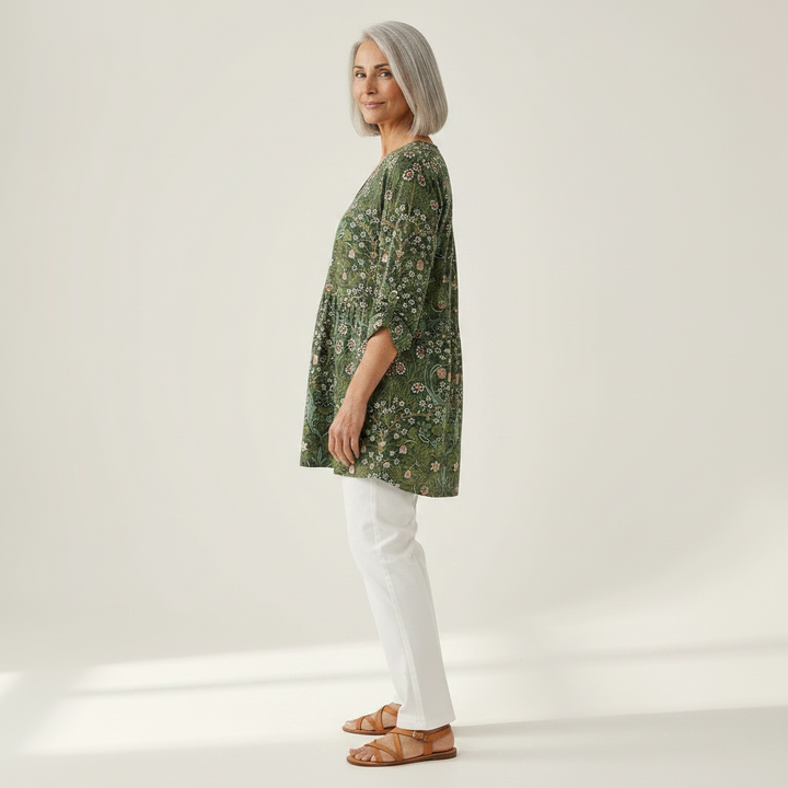Skye - Blouse longue imprimée