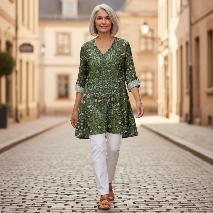 Skye - Blouse longue imprimée