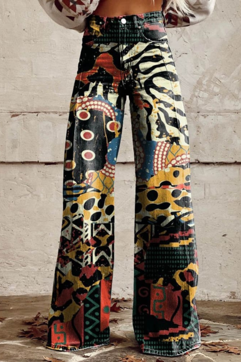 Béatrice | Pantalon Bohème Élancé