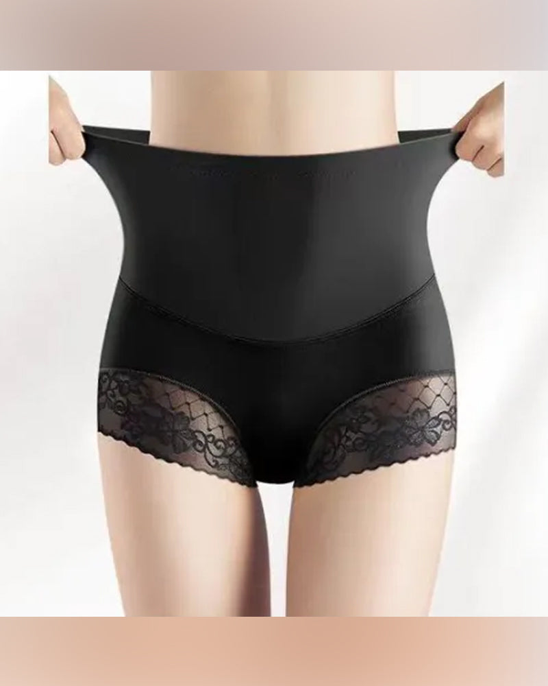 Sous-Vêtements Soyeux Haute Taille Galbant