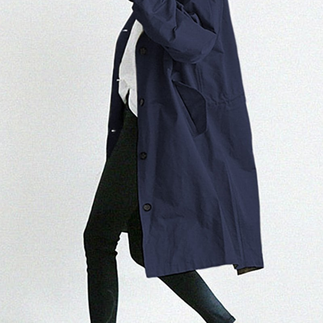 Geoffrey | Manteau long imperméable pour femme