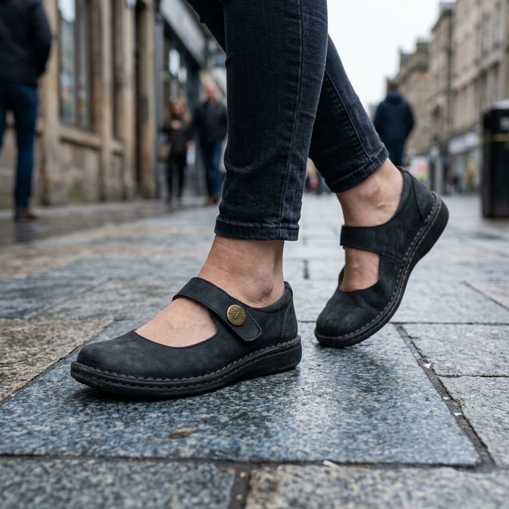 Dahli - Chaussures orthopédiques femme à bride 4