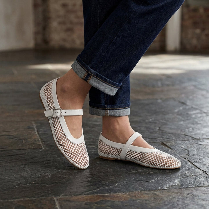 Madeleine - Ballerines orthopédiques femme à bride 2