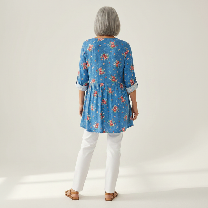 Ayla - Blouse longue imprimée