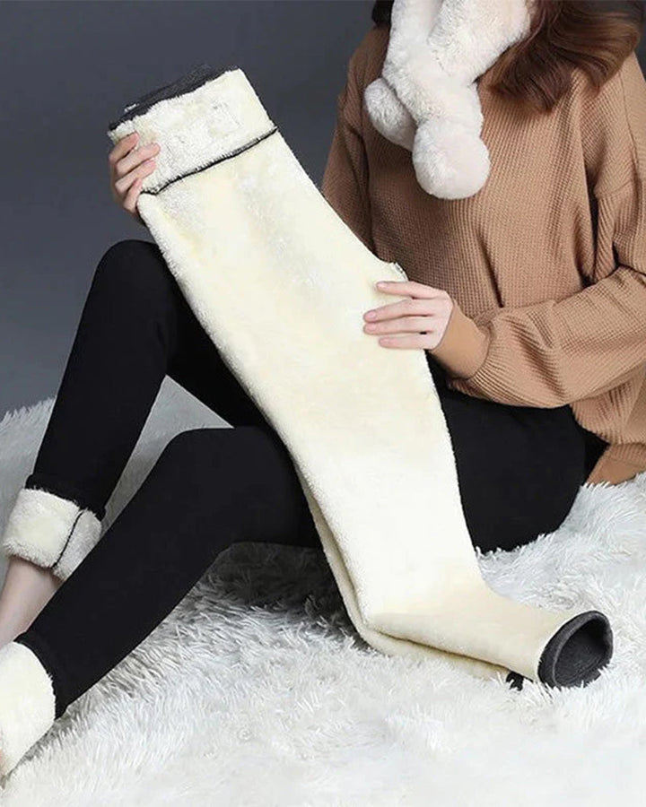 Collants d'hiver en peau d'agneau