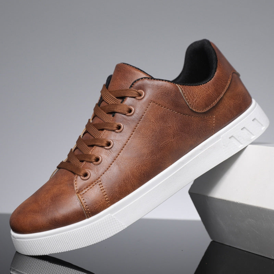 Baskets a lacets - Marron