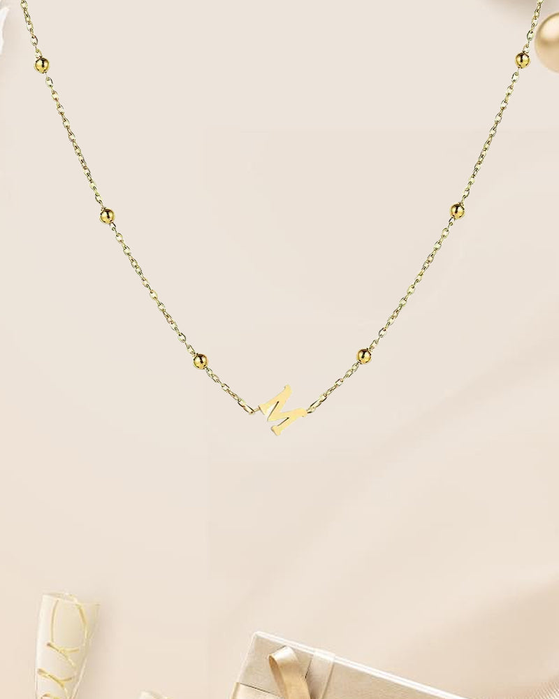 Collier exquis de 26 lettres