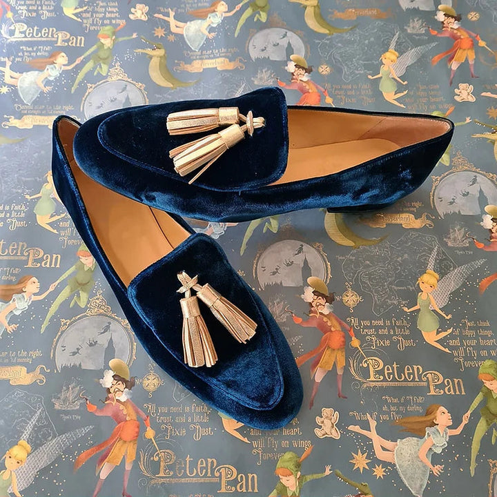 Celestia - Mocassins Élégants à Franges
