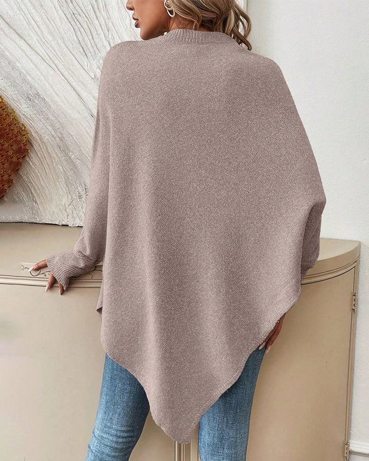 Pull Floral Large à Manches Gigot