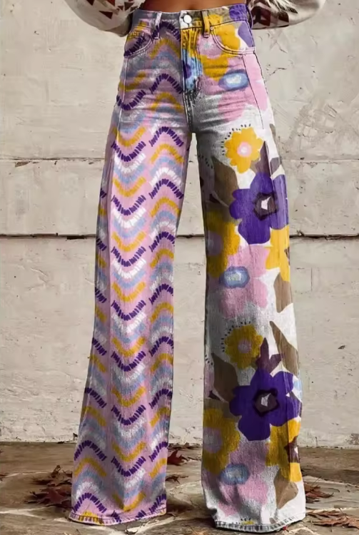 Florence | Pantalon Vintage Fluide