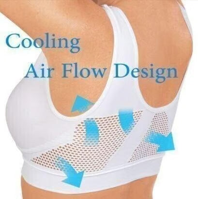 Soutien-Gorge Respirant Rafraîchissant Rehausseur Air