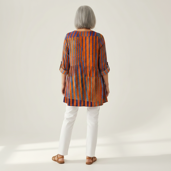Elowen - Blouse longue imprimée