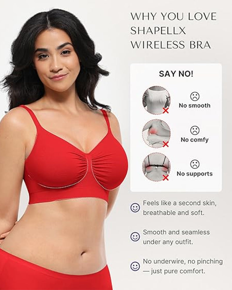 Soutien-Gorge Sans Fil Confortable Pour Femmes Soutien-Gorge Sans Couture