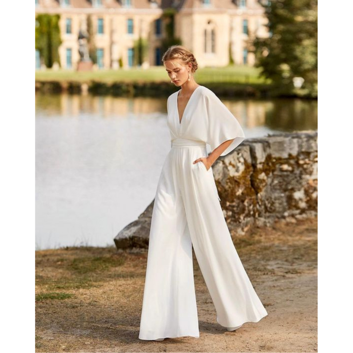 Azeneth | Combinaison Ajustée en Tissu Doux pour Femme