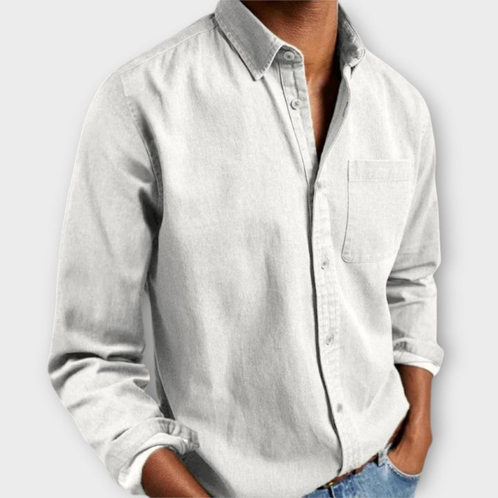 Chemise artisanale - Blanc