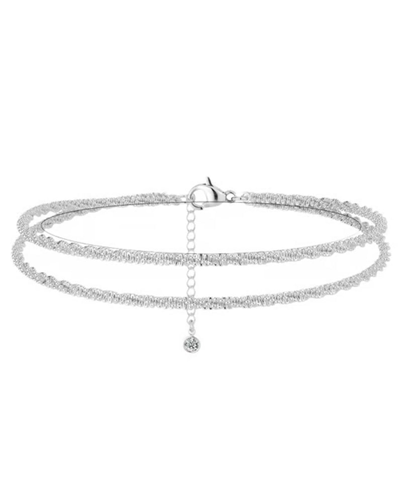 🏖️ Bracelets De Cheville Femme Kc Or & Argent Sterling