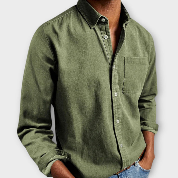 Chemise artisanale - Vert