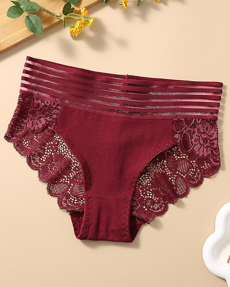 Culotte Large Taille Dentelle