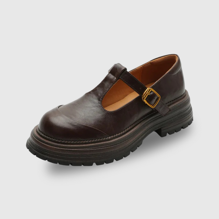 Blythe - Chaussures Mary Jane T-Bar femme à bout rond 7