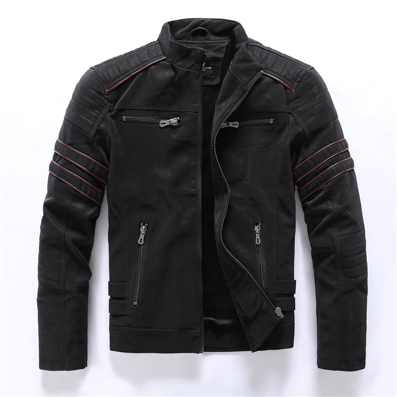 Franklin | Veste de motard zippée haut de gamme pour homme