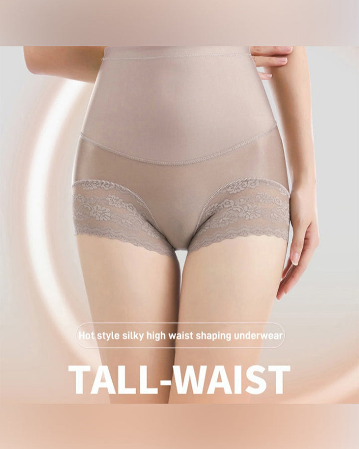 Sous-Vêtements Soyeux Haute Taille Galbant