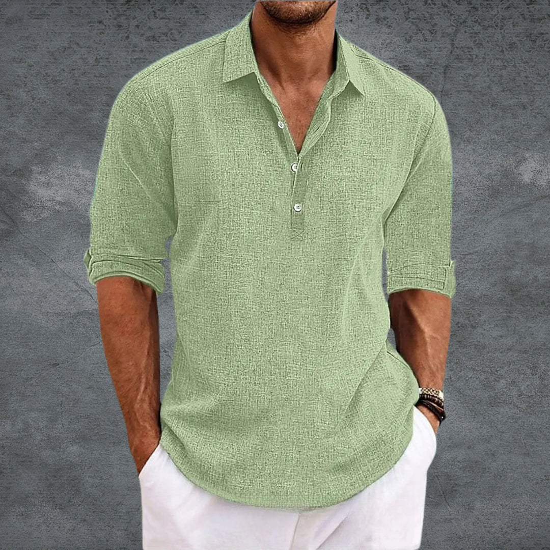 Chemise fluide - Vert clair