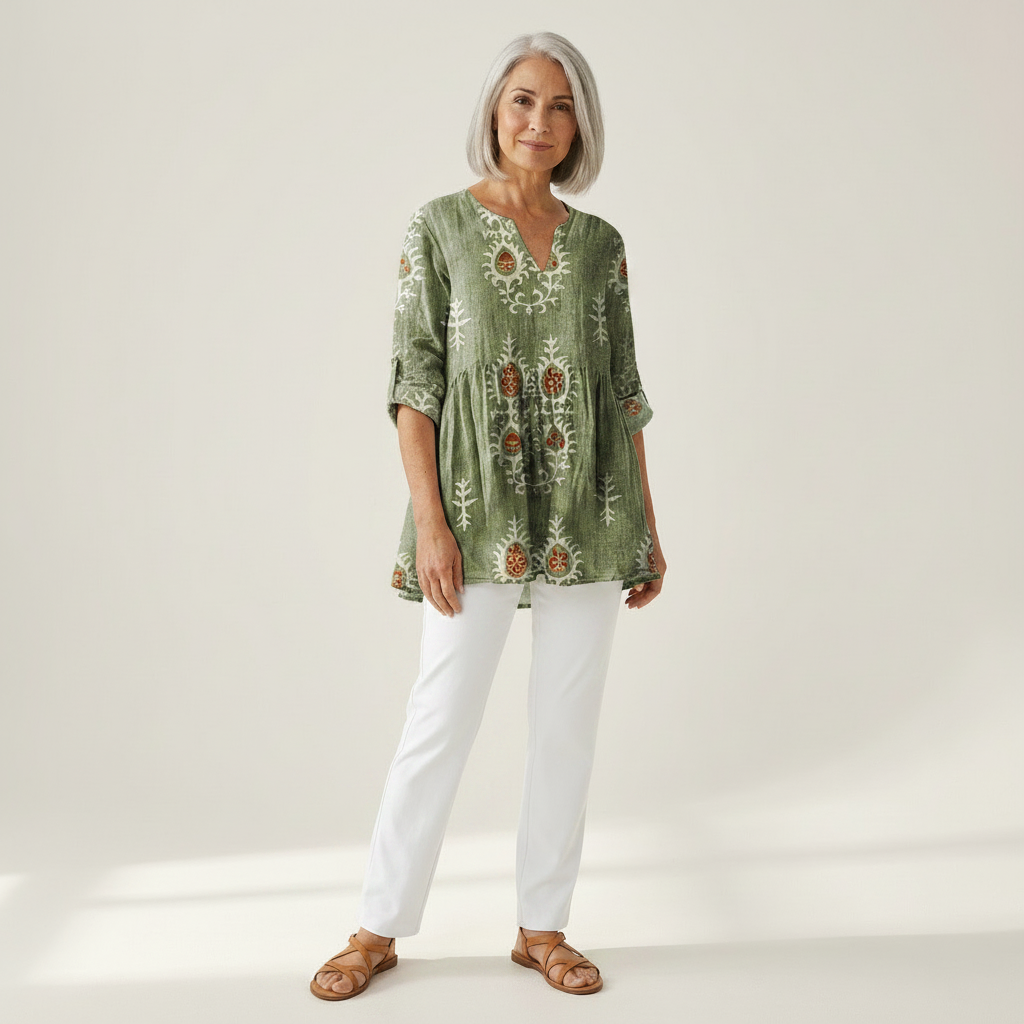 Blair - Blouse longue imprimée