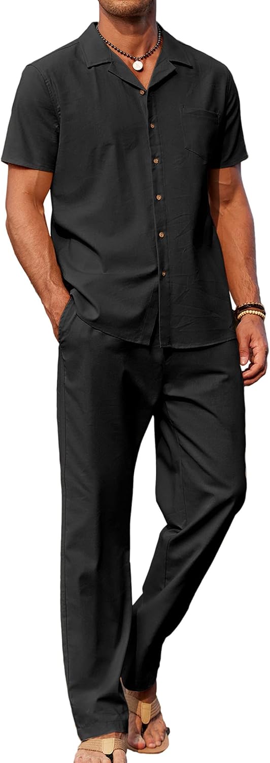 Ensemble chemise pantalon - Bleu