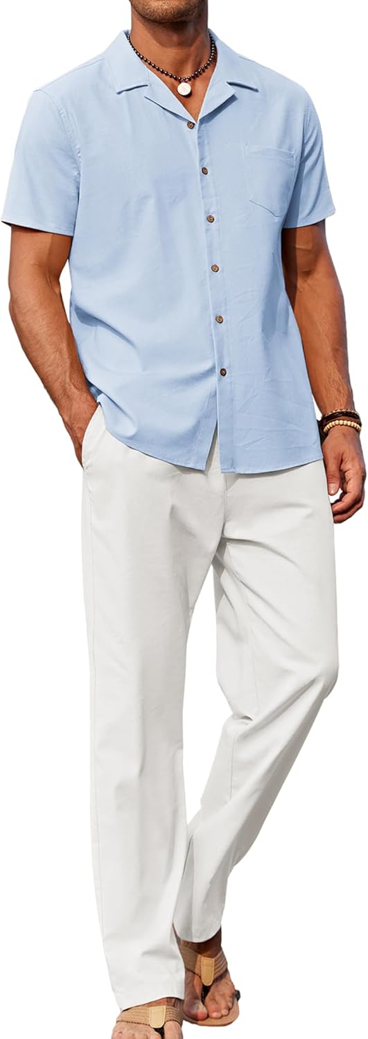 Ensemble chemise pantalon - Blanc