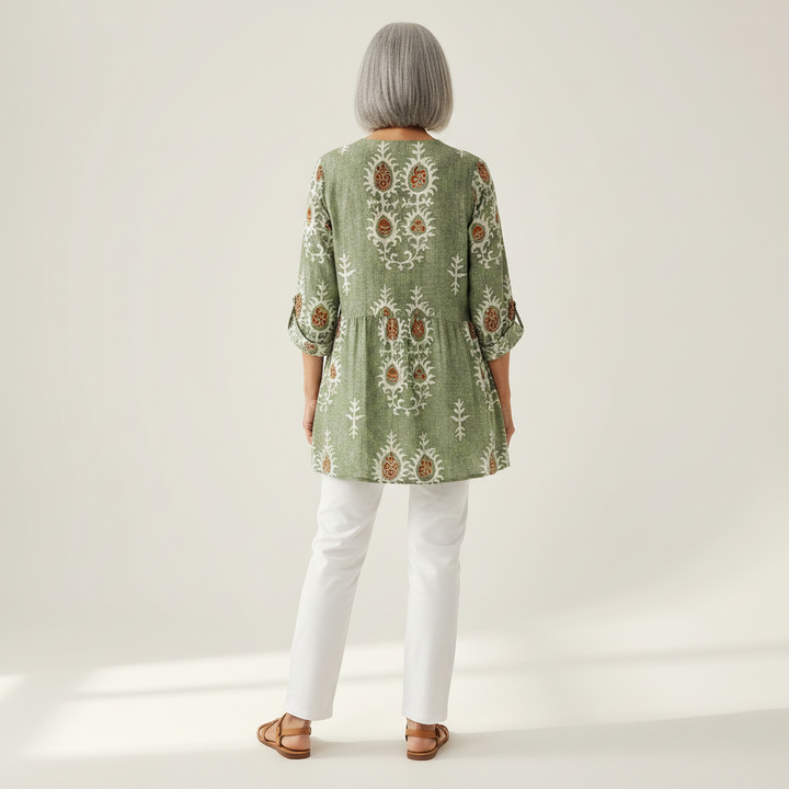Blair - Blouse longue imprimée