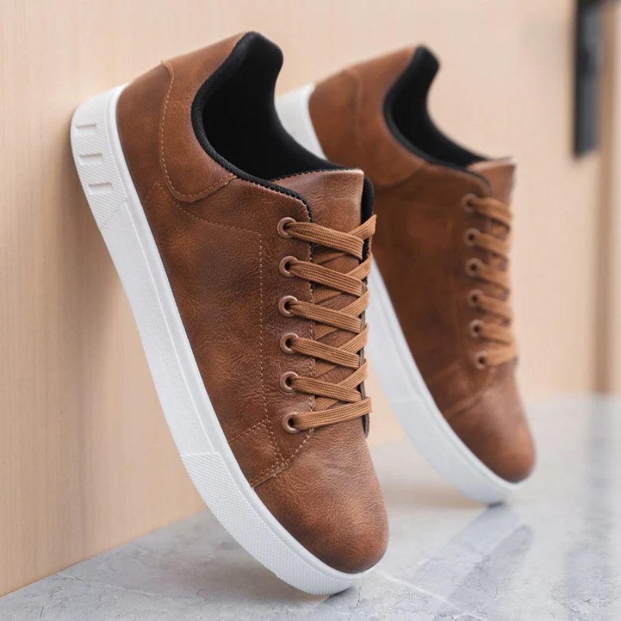 Baskets a lacets - portee