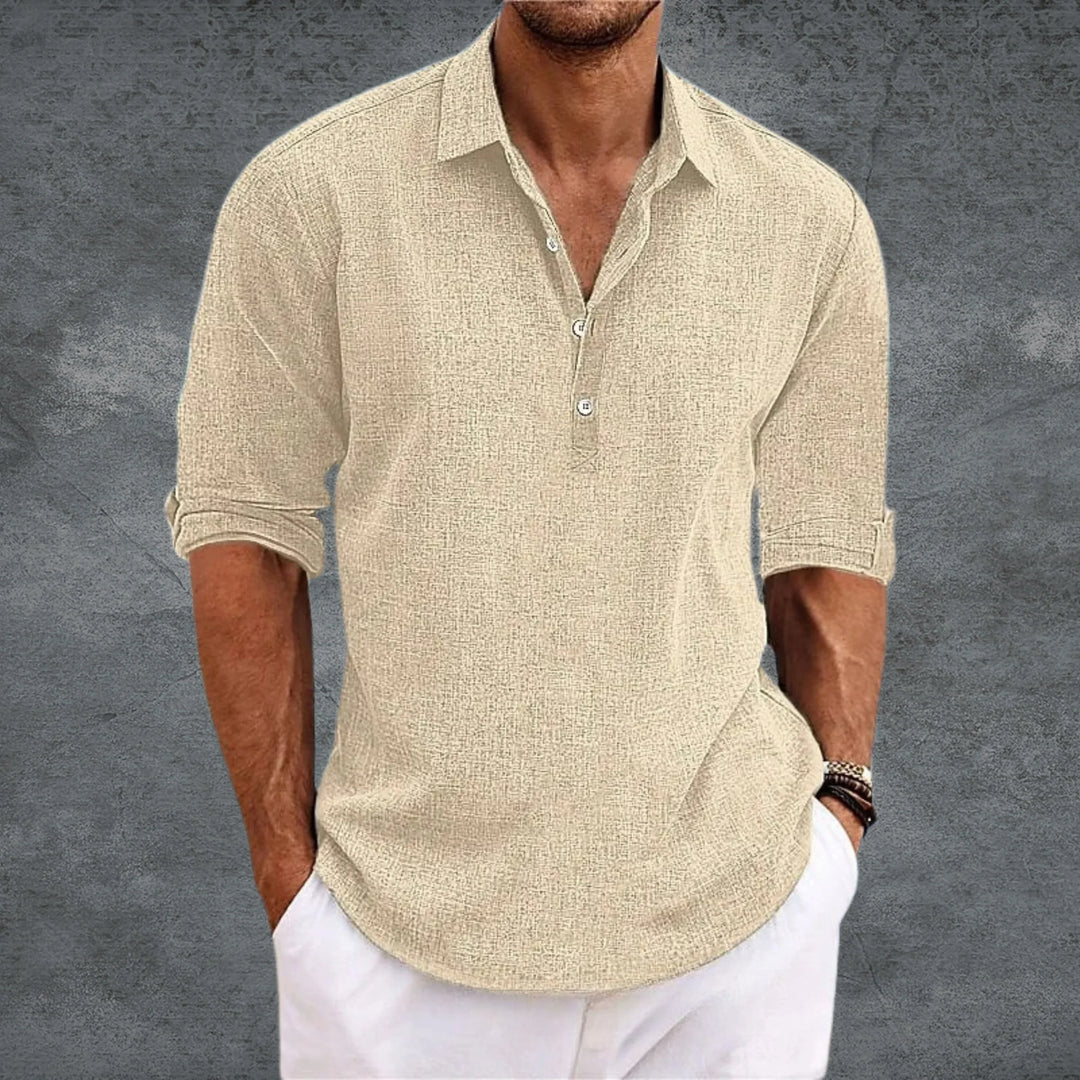 Chemise fluide - Beige