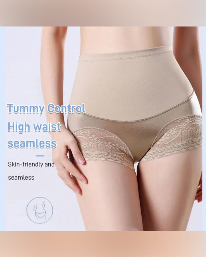 Sous-Vêtements Soyeux Haute Taille Galbant