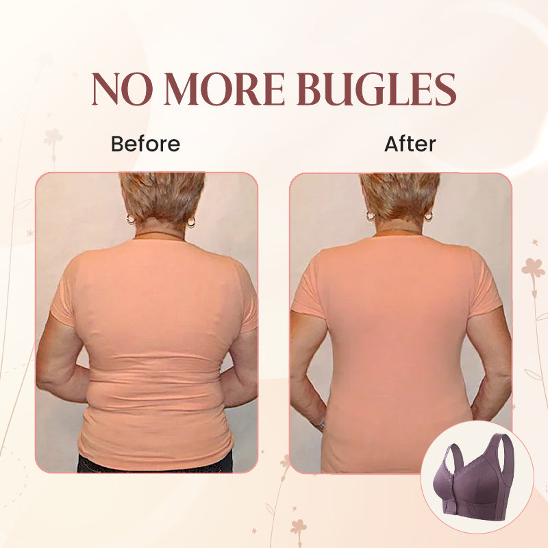 Fermeture avant Soutien-gorge respirant pour Seniors