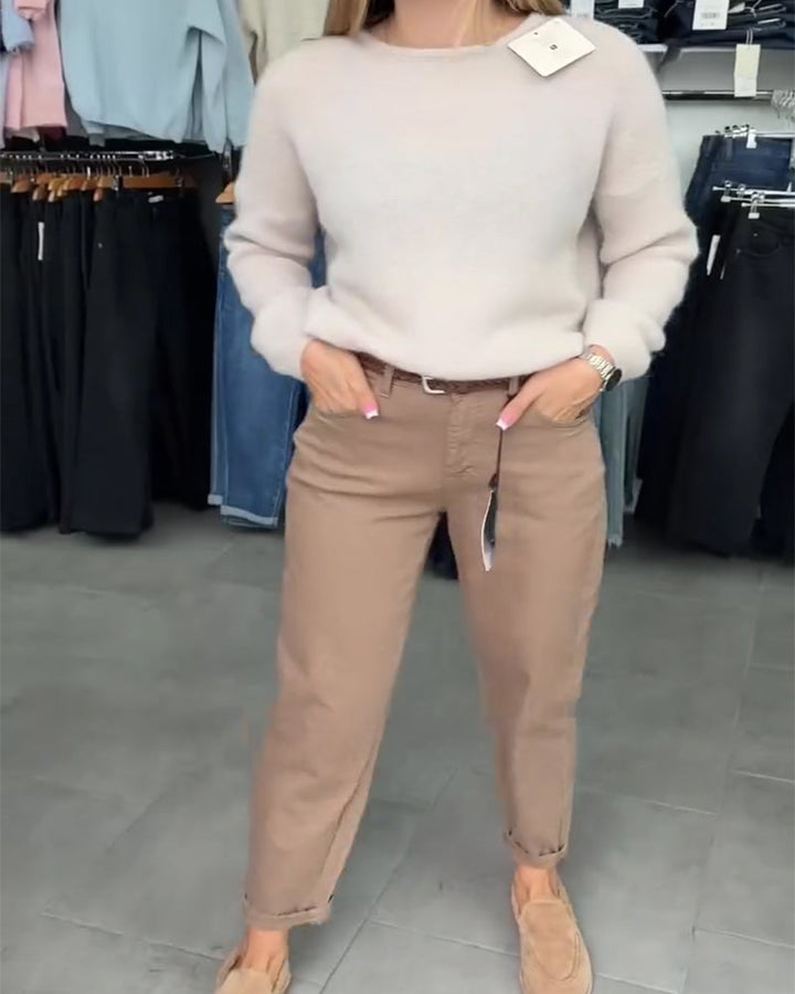 Pantalon Mode Cargo Décontracté