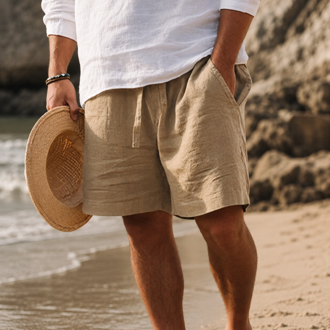 Short detente ajustable - Kaki