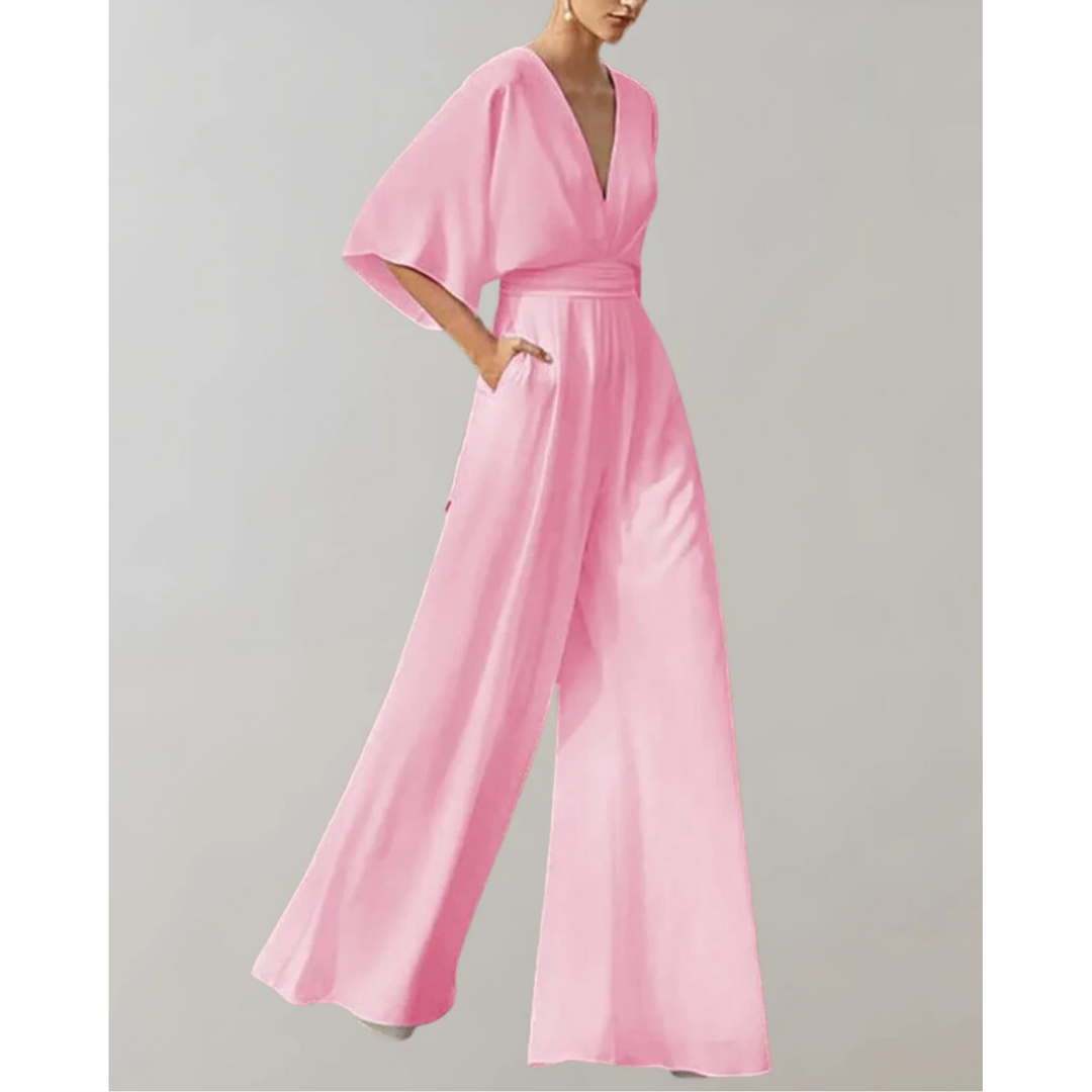 Azeneth | Combinaison Ajustée en Tissu Doux pour Femme