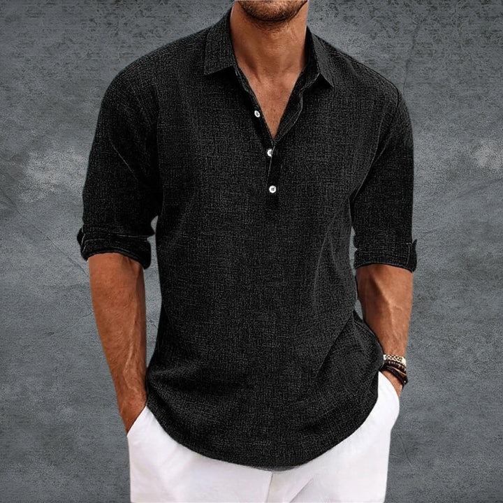 Chemise fluide - Noir