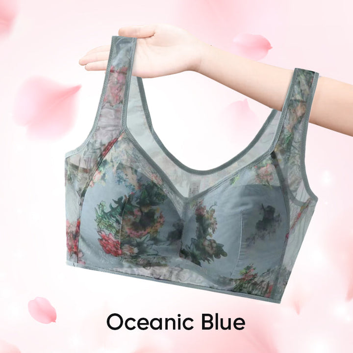 Soutien-gorge Confort Quotidien en Dentelle et Soie Douce