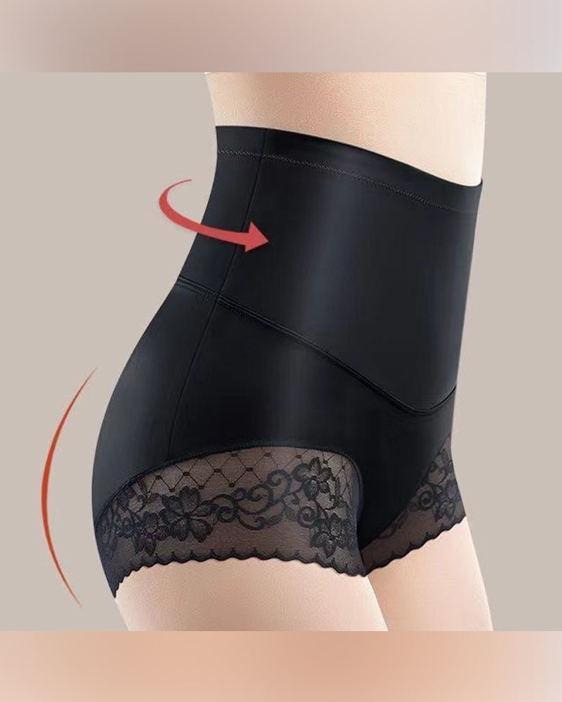 Sous-Vêtements Soyeux Haute Taille Galbant