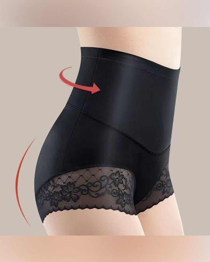 Sous-Vêtements Soyeux Haute Taille Galbant