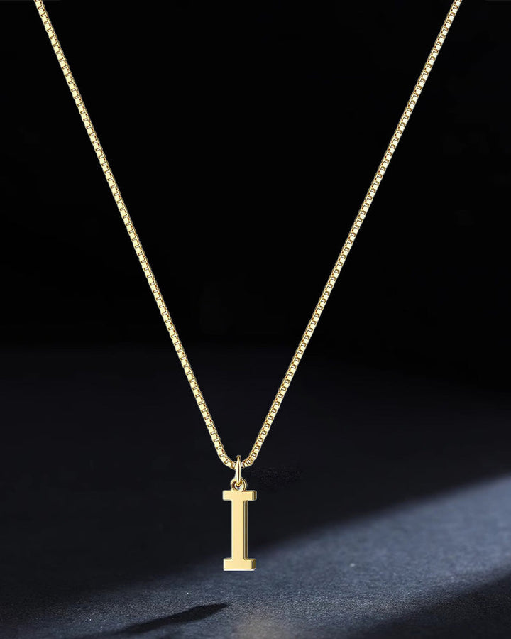 Collier à 26 lettres anglaises à la mode et exquis