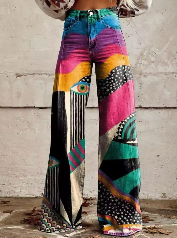 Madeleine | Pantalon Imprimé Organique