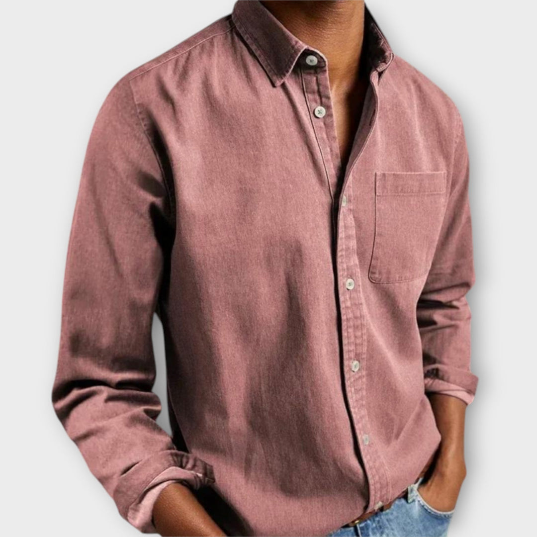 Chemise artisanale - Rose