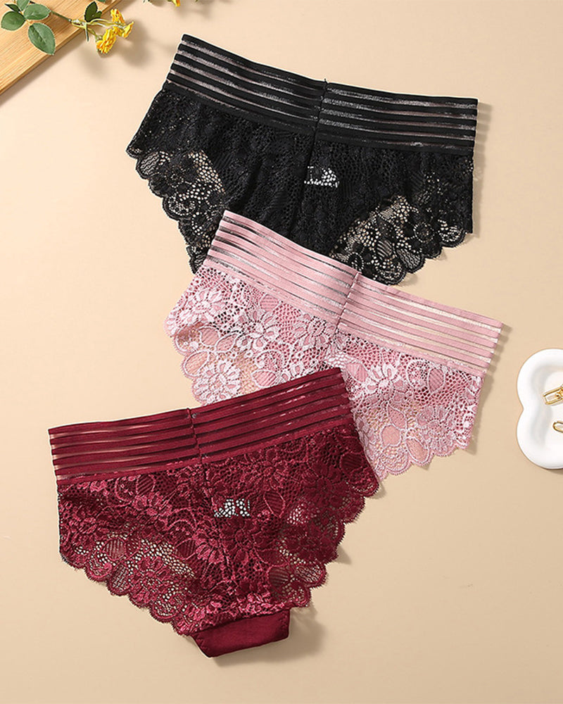Culotte Large Taille Dentelle