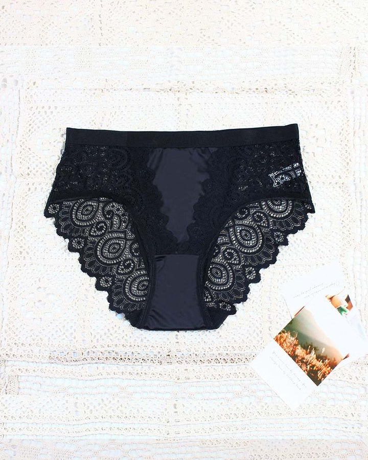 Set De Culottes Femme À Taille Haute En Couleurs Contrastées