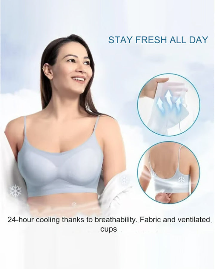 🔥Bra Ultrafin Sans Couture Soie Glacée Confortable